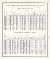 Statistics - Natvie White Population - Page 217, Illinois State Atlas 1876